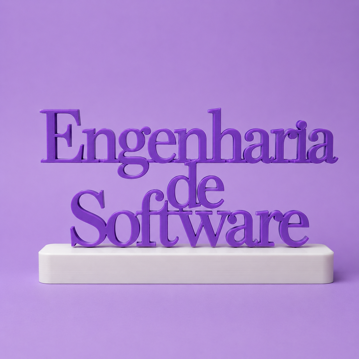 Peça decorativa 3D