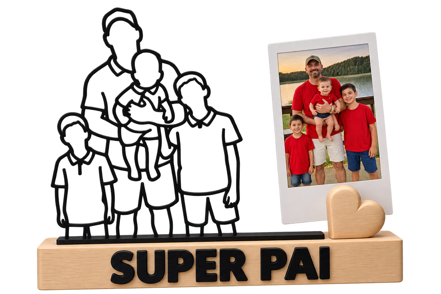 Porta-Retrato Personalizado em 3D