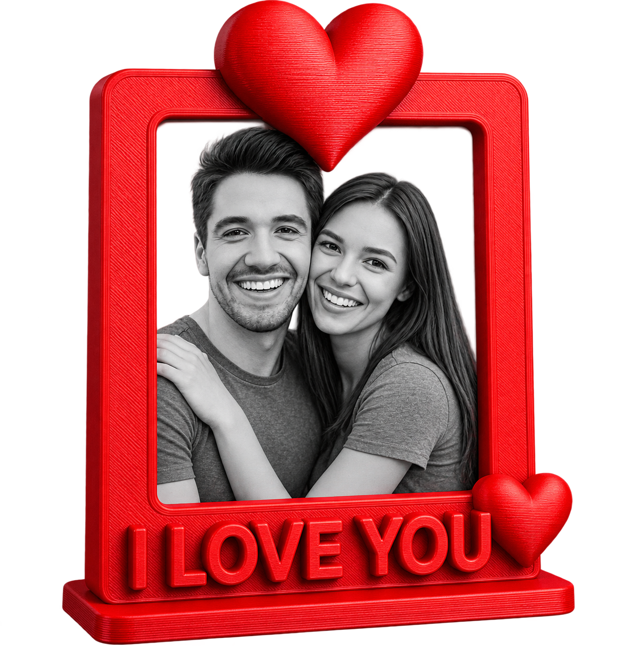 Porta-Retrato Romântico Personalizado